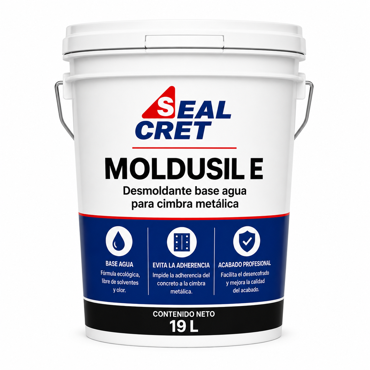 MOLDUSIL E – Desmoldante base agua para cimbra metálica